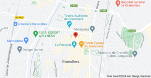 Mapa de WAU Technologies Partner ERP business central Barcelona
