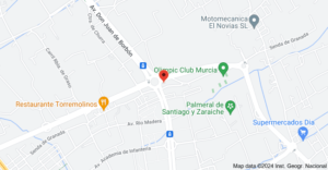 Mapa de WAU Technologies Partner ERP Business central Murcia