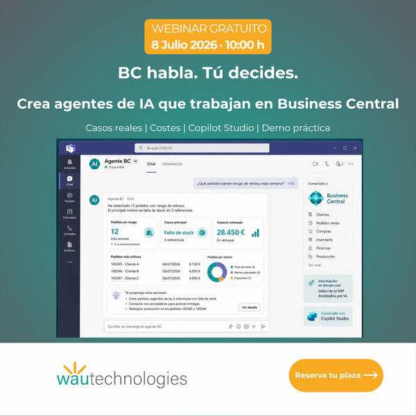 Webinar BC crear agentes de IA que trabajan en Business Central