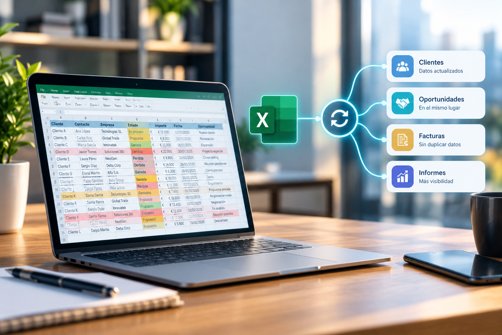 Integración de Excel con CRM