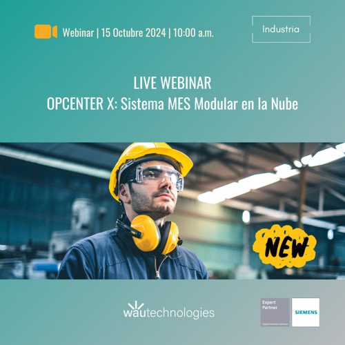 Participa en nuestro webinar para descubrir cómo Opcenter, el sistema MES modular en la nube, puede transformar la gestión de tu planta de producción, mejorar la eficiencia y ofrecer control en tiempo real