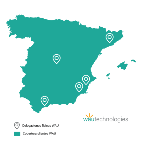 cobertura nacional wau technologies